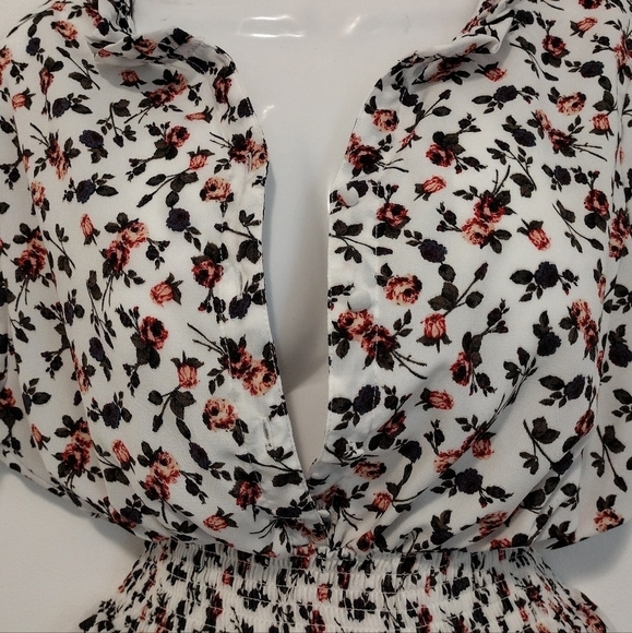 J for Justify - Floral Smocked Mini Dress - Picture 3 of 12